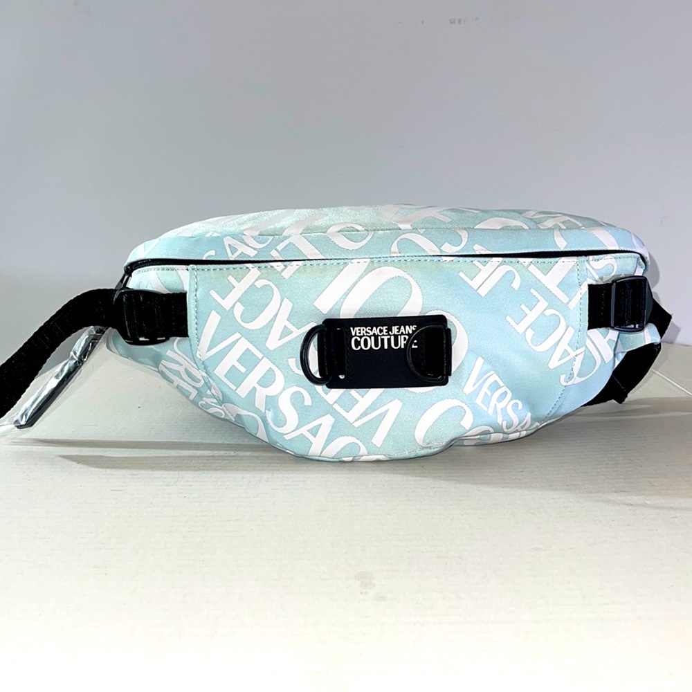 VERSACE JEANS COUTURE ~ BELT BAG ~LOGO ALL OVER NWT